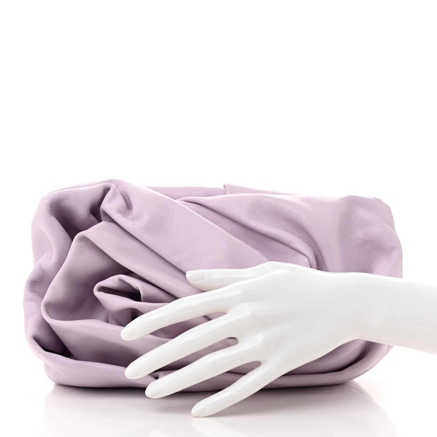 Burberry Lambskin Rose Clutch Haze 2 of 10