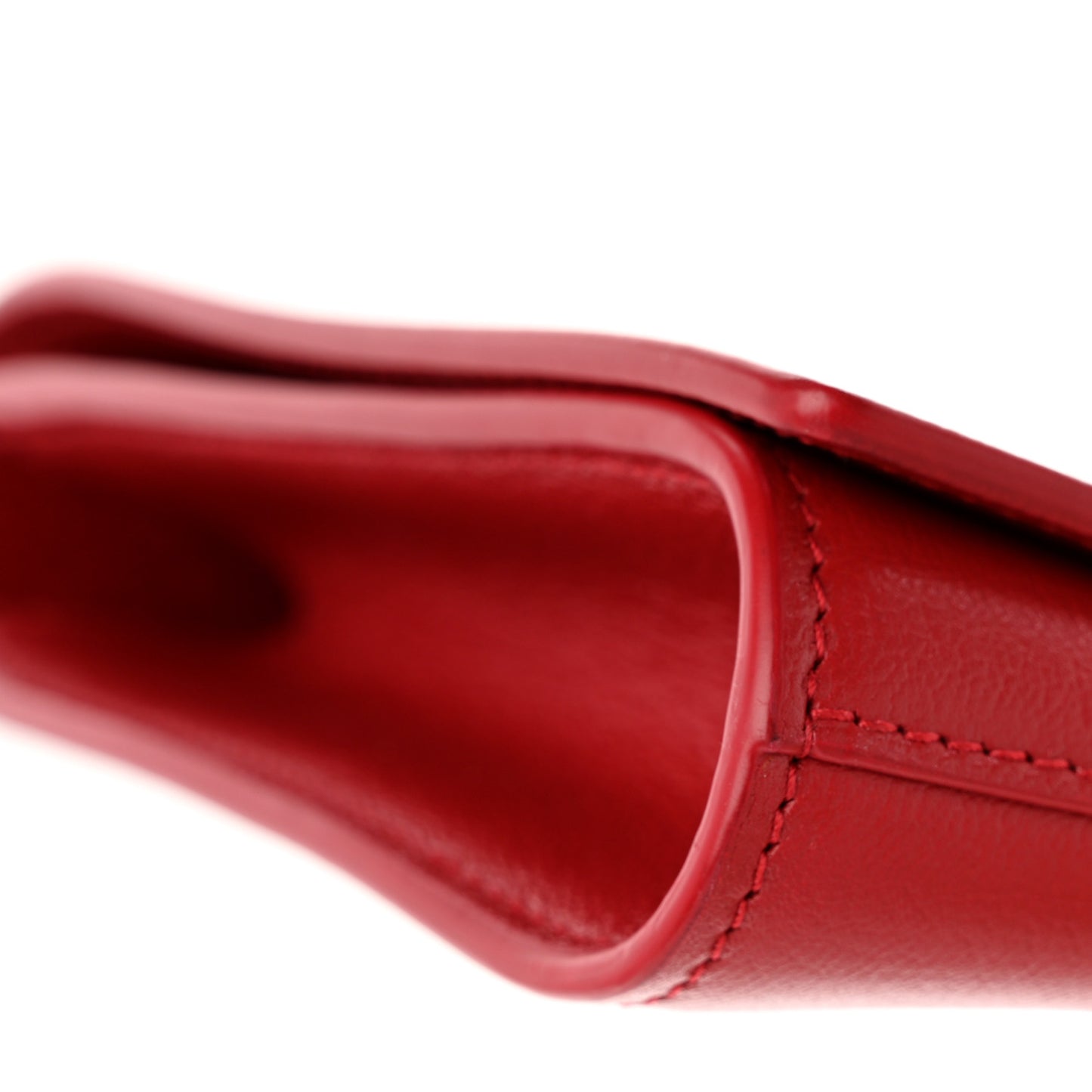 Calfskin Monogram Large Belle De Jour Clutch Red