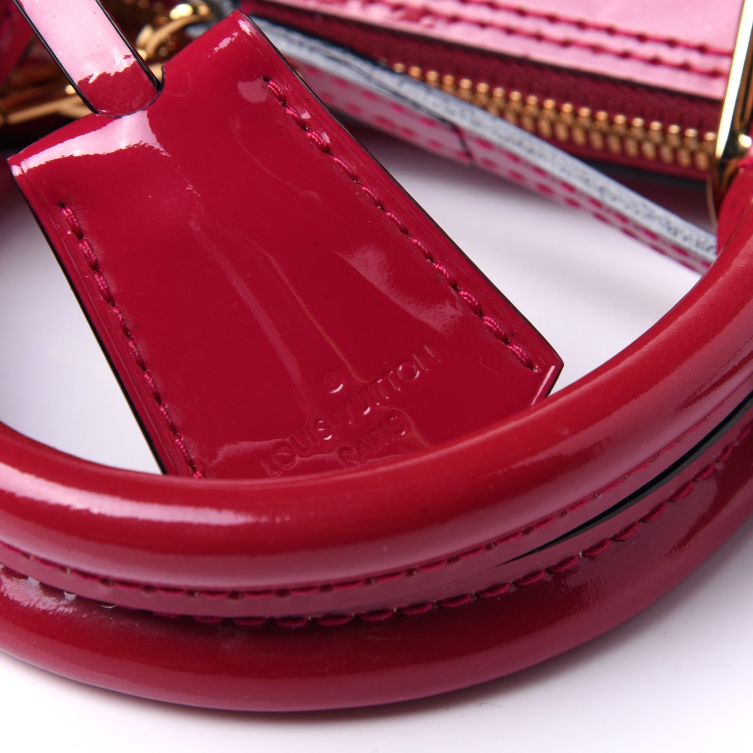 Louis Vuitton Vernis Alma BB Rose Indien 16 of 19