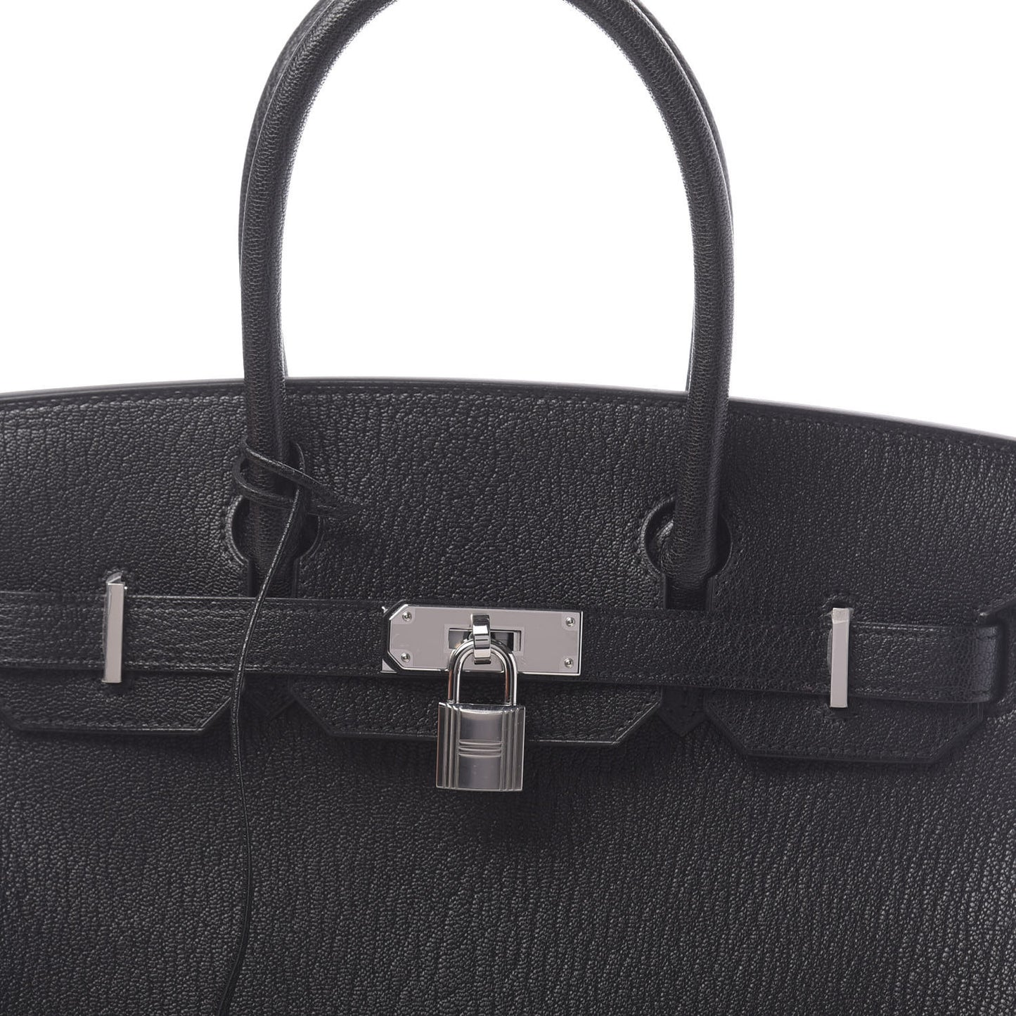 Chevre de Coromandel Birkin 30 Black