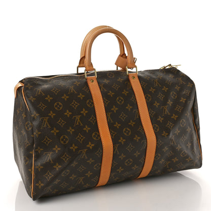 Louis Vuitton Monogram Keepall 45 3 of 9