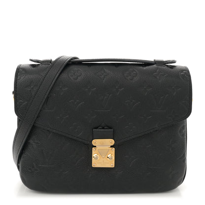 Louis Vuitton Empreinte Pochette Metis Black 1 of 12