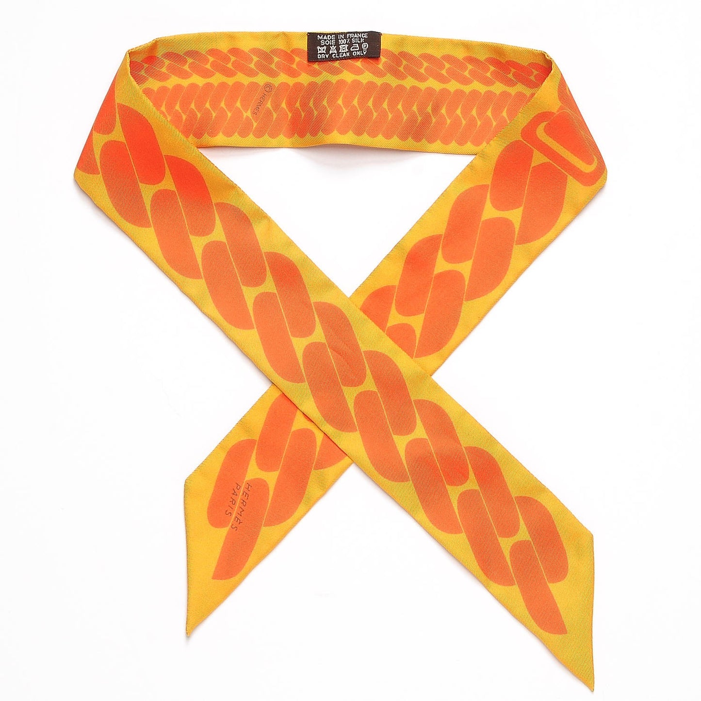 Silk Clic C'est Noue Twilly Jaune d'Or Orange