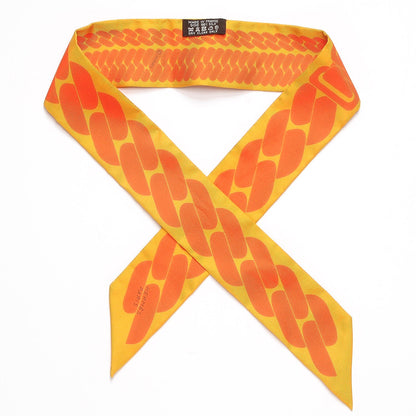 Hermes Silk Clic C'est Noue Twilly Jaune d'Or Orange 1 of 4