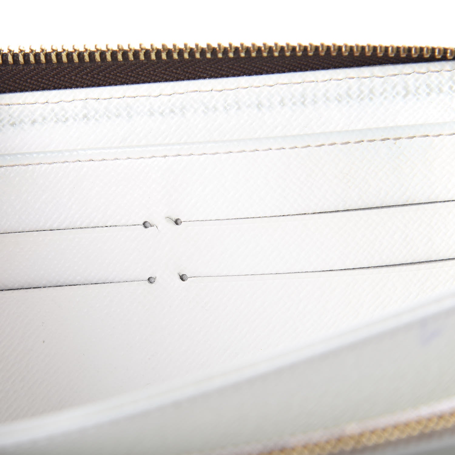 Louis Vuitton Monogram Kusama Pumpkin Dots Zippy Wallet White 10 of 10