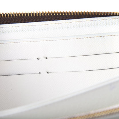 Louis Vuitton Monogram Kusama Pumpkin Dots Zippy Wallet White 10 of 10