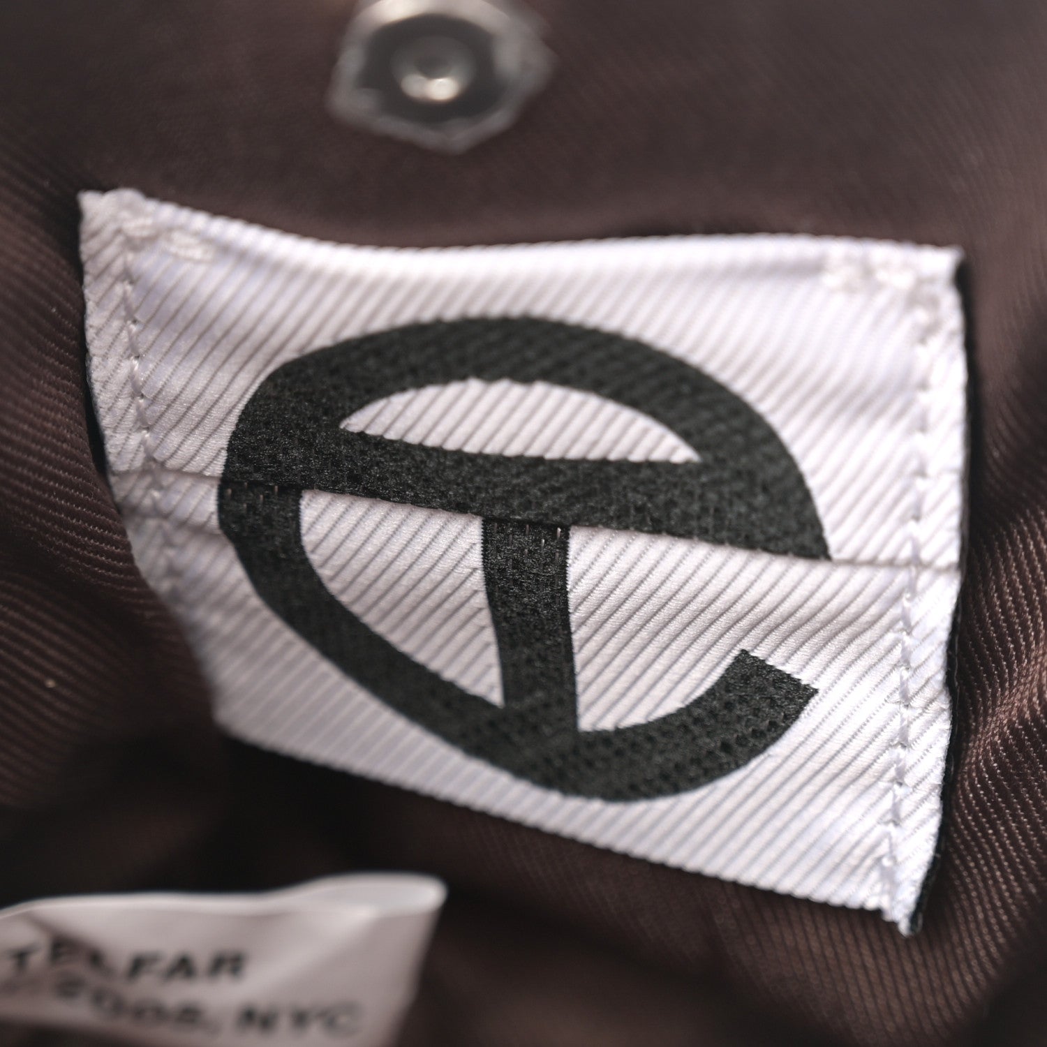 Telfar Vegan Leather Small Shopping Bag Chocolate 6 of 9