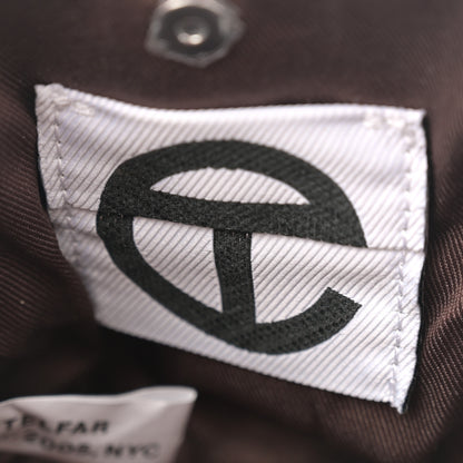 Telfar Vegan Leather Small Shopping Bag Chocolate 6 of 9