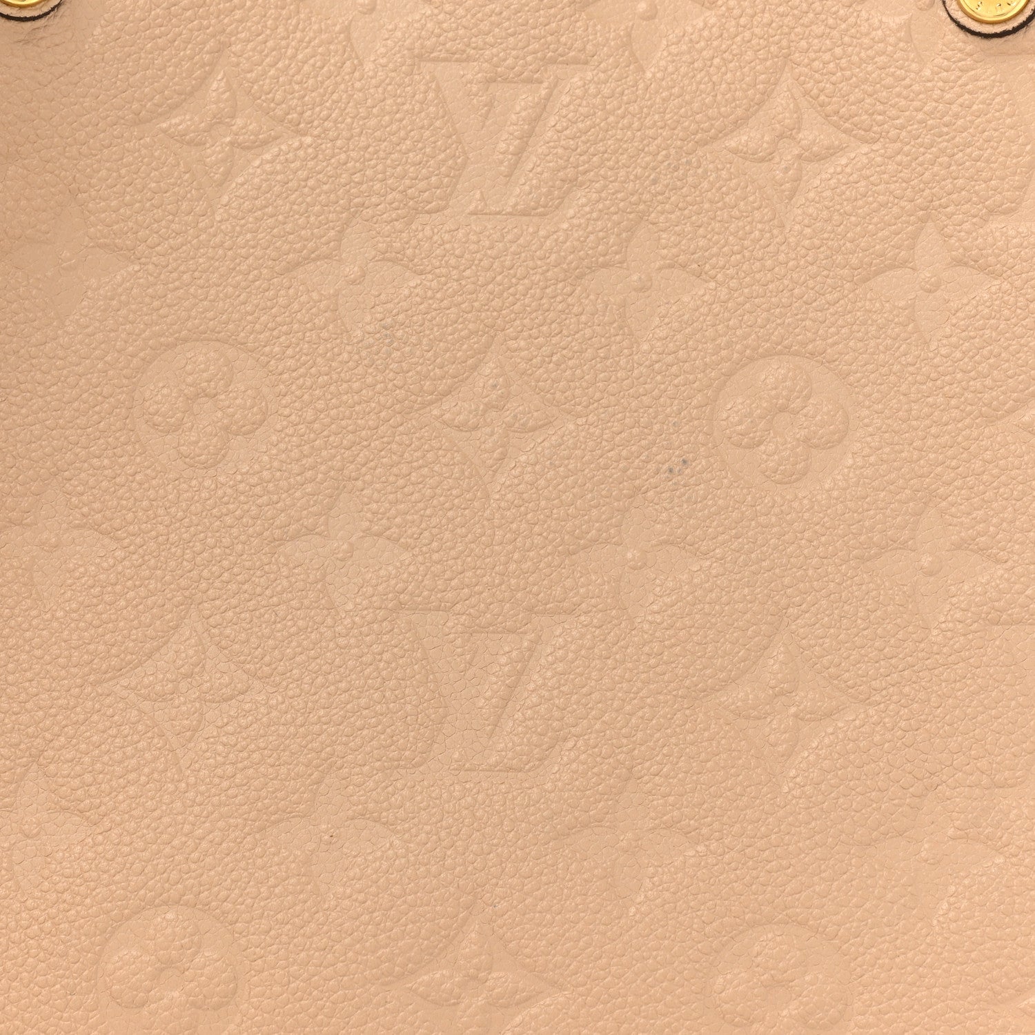 Louis Vuitton Empreinte Montaigne MM Dune 9 of 14