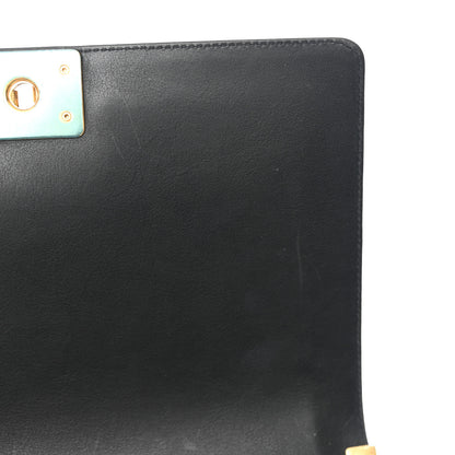 Chanel Calfskin Quilted New Medium Boy Flap Black 14 of 20
