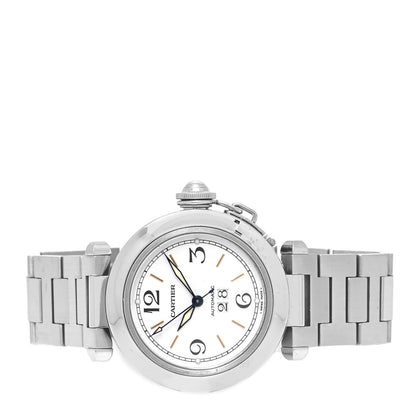 Cartier Stainless Steel 35mm Pasha C Big Date Automatic Watch 2 of 4