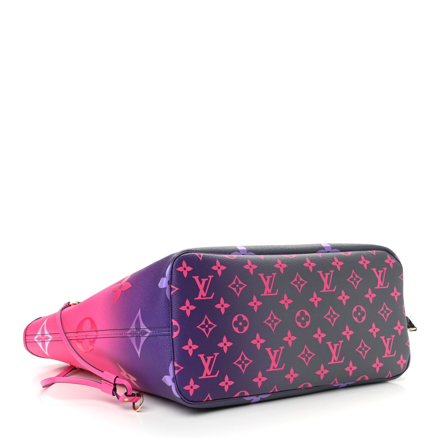 Monogram Giant Spring In The City Neverfull MM Midnight Fuchsia
