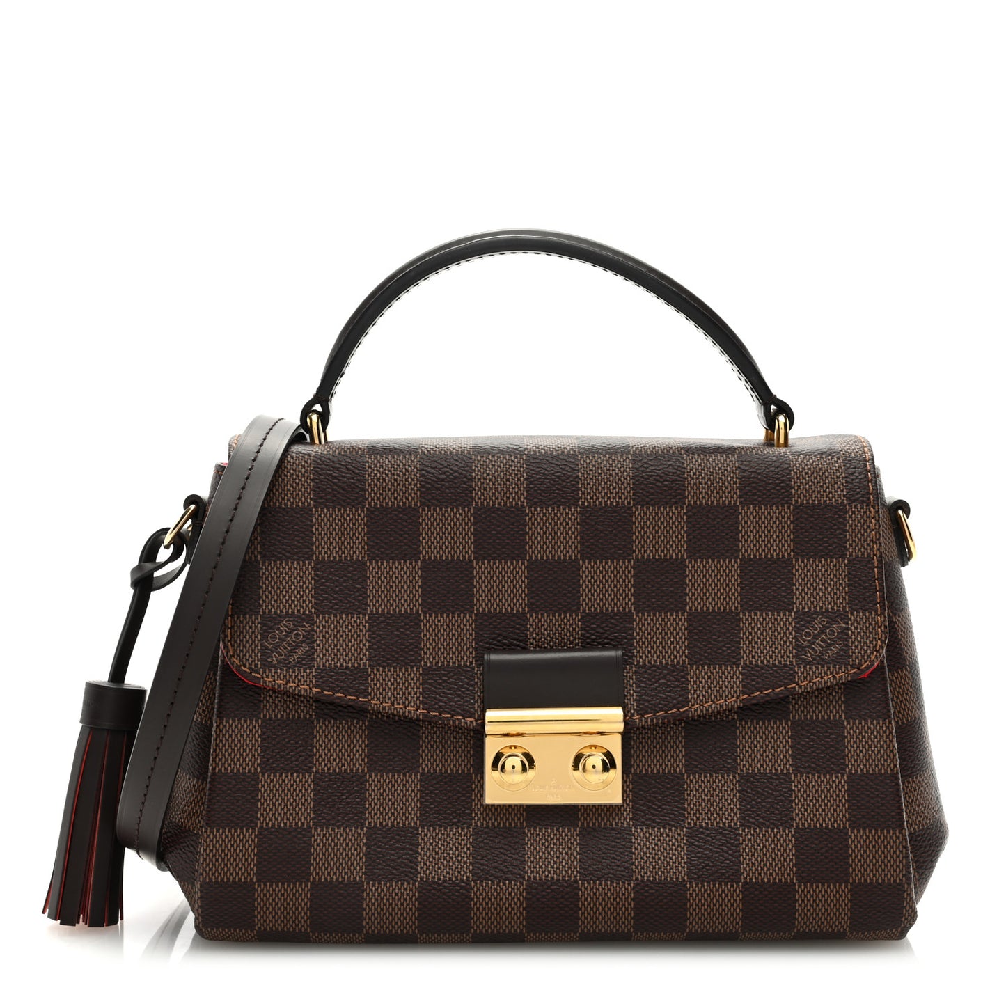 LOUIS VUITTON Damier Ebene Croisette