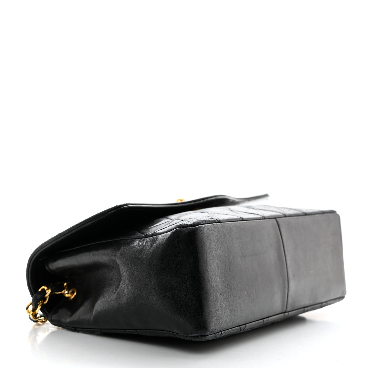 Chanel Lambskin Quilted Small Single Flap Black 4 of 11