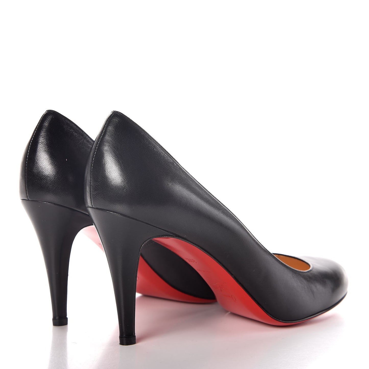 Calfskin Ron Ron 85 Pumps 39.5 Black