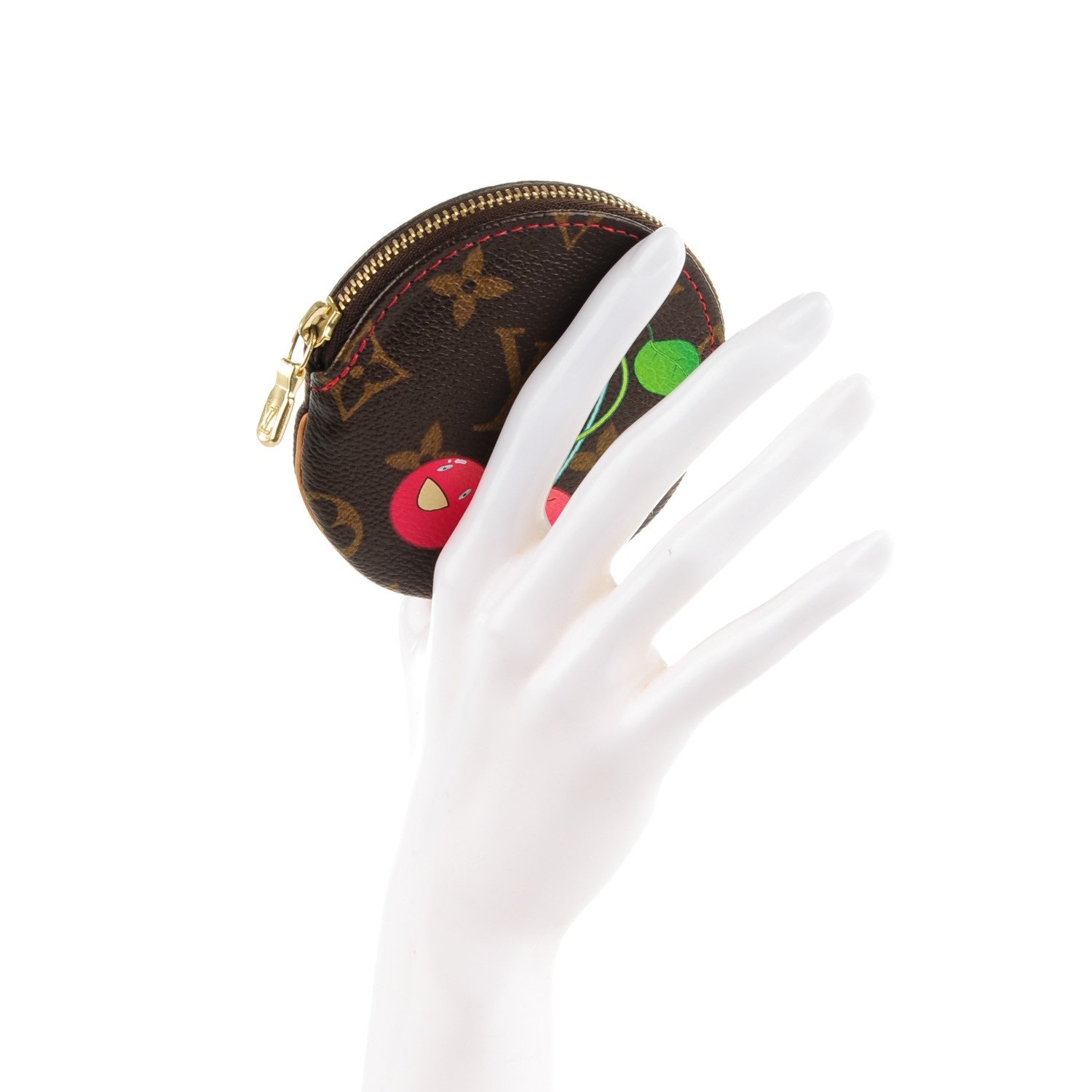 Louis Vuitton Monogram Cerises Round Coin Purse 2 of 7