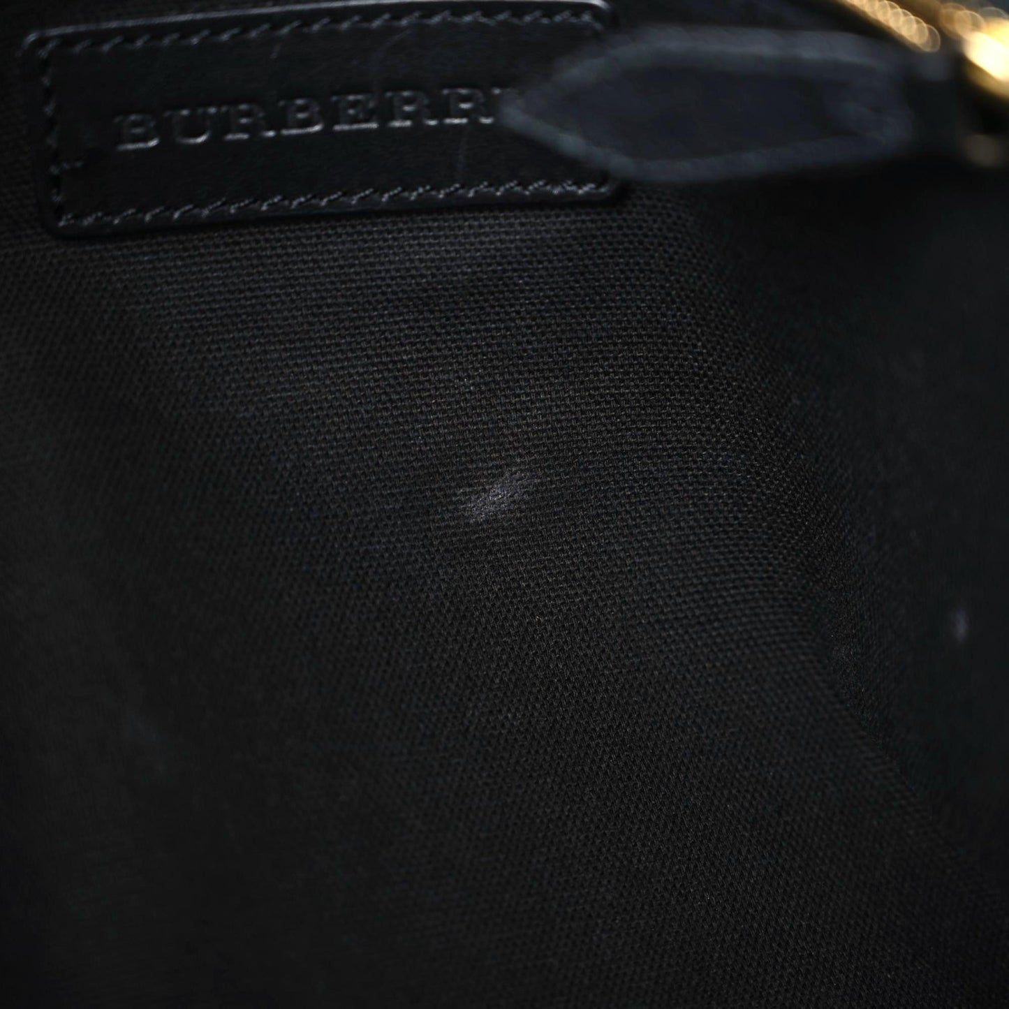 Calfskin House Check Big Crush Black