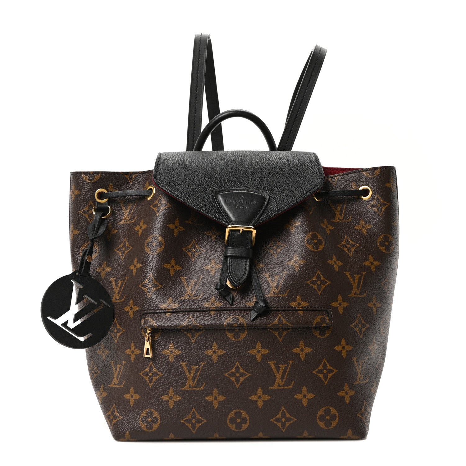 Louis Vuitton Monogram Montsouris PM Black 1 of 9