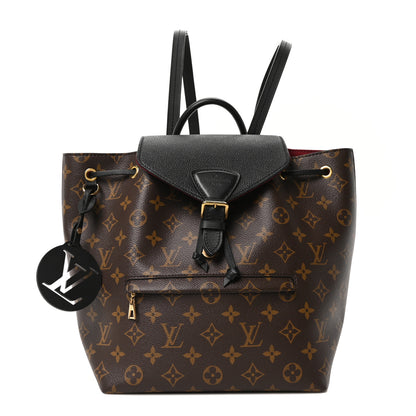 Louis Vuitton Monogram Montsouris PM Black 1 of 9