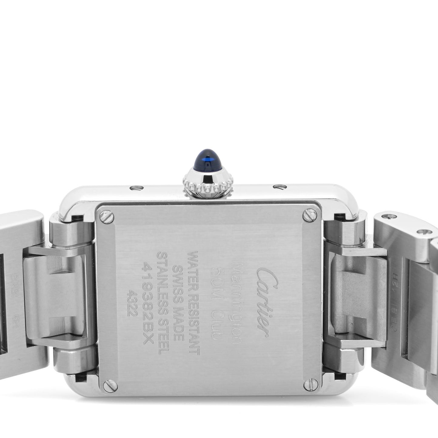 Stainless Steel 22mm Tank Must Quartz Watch