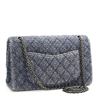 Chanel Tweed 2.55 Reissue 226 Flap Blue 3 of 11