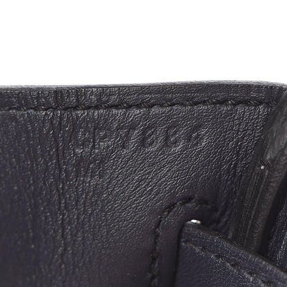 Hermes Swift Birkin 25 Bleu Indigo 7 of 39