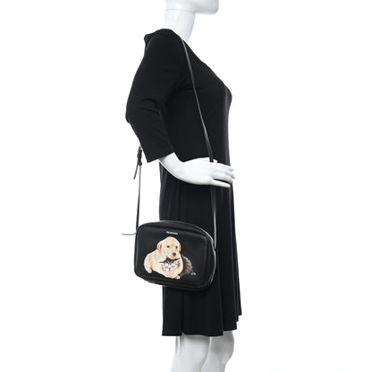 Balenciaga Calfskin Puppy And Kitten S Everyday Camera Bag Black 2 of 10