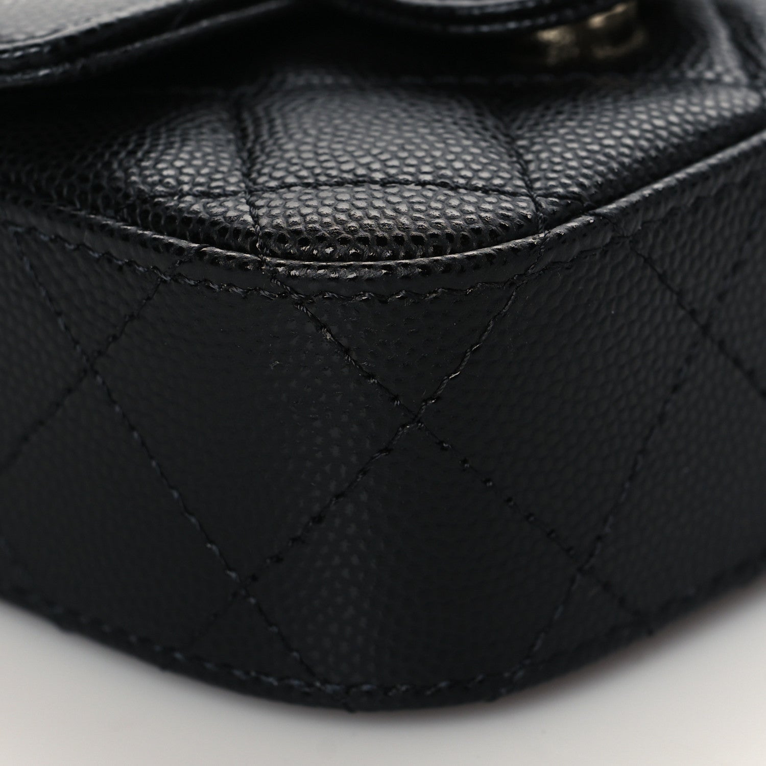 Chanel Caviar Quilted Mini Clutch With Chain Black 10 of 12