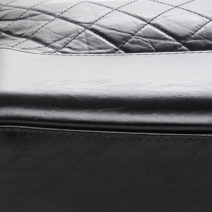 Chanel Aged Calfskin Quilted Medium Gabrielle Hobo Black 10 of 10