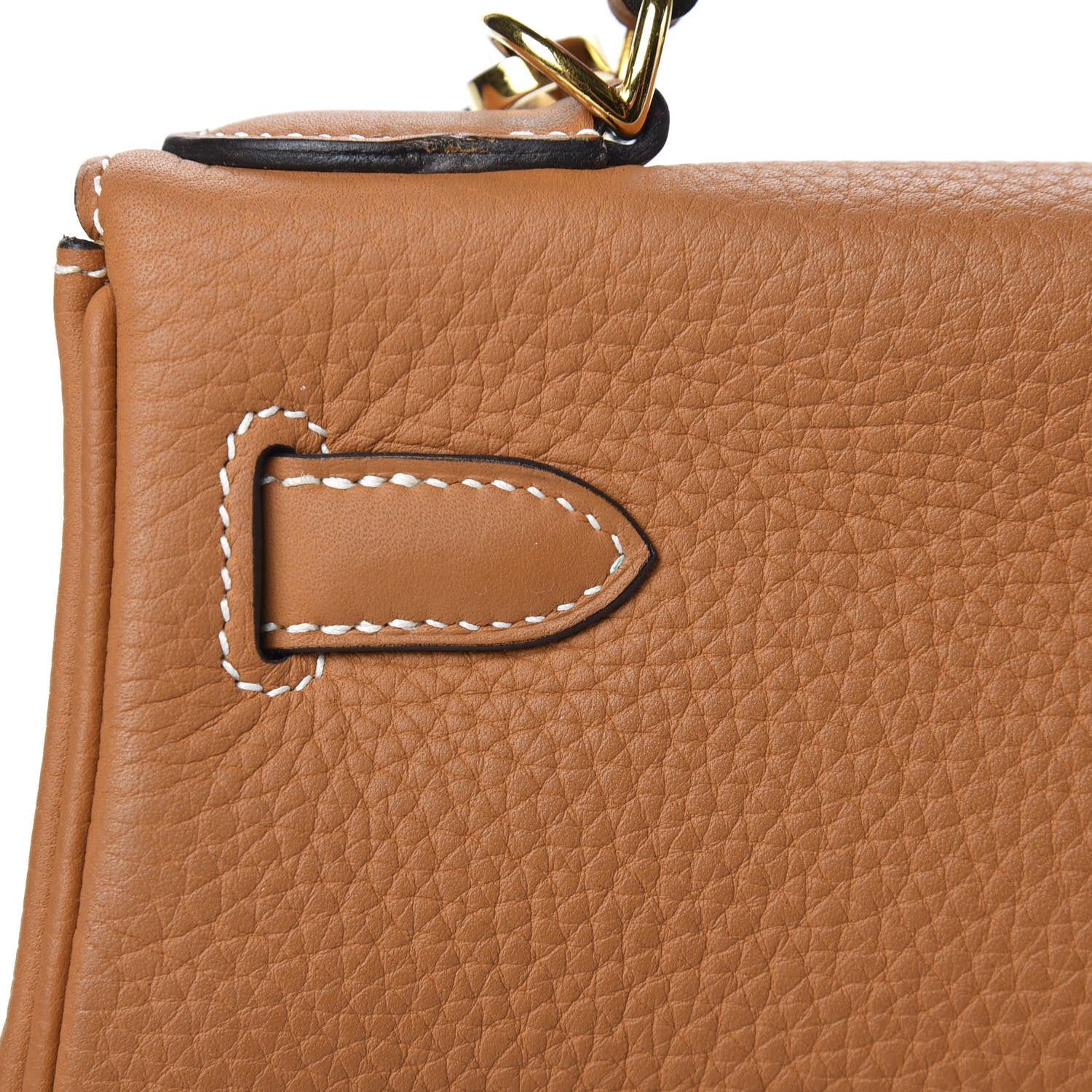 Hermes Taurillon Clemence Kelly Retourne 28 Toffee 11 of 37