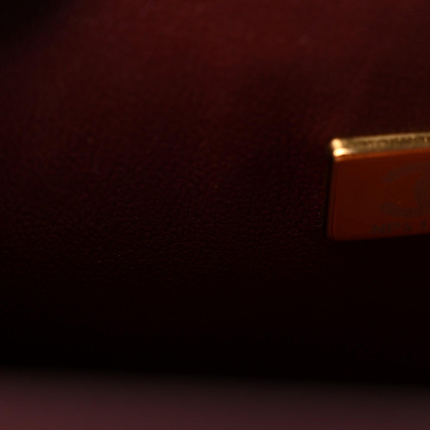 Chanel Caviar Quilted Small Double Flap Burgundy 7 of 13