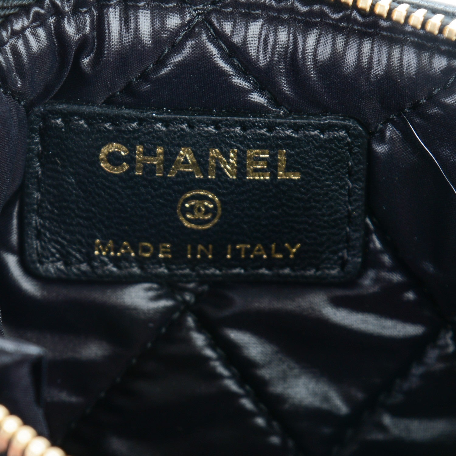 Chanel Lambskin Quilted Casino Coin Purse Black 6 of 7