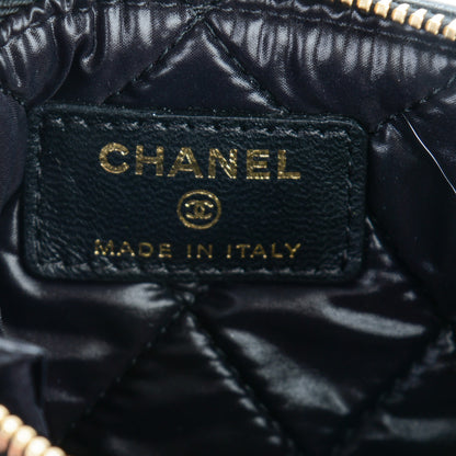 Chanel Lambskin Quilted Casino Coin Purse Black 6 of 7