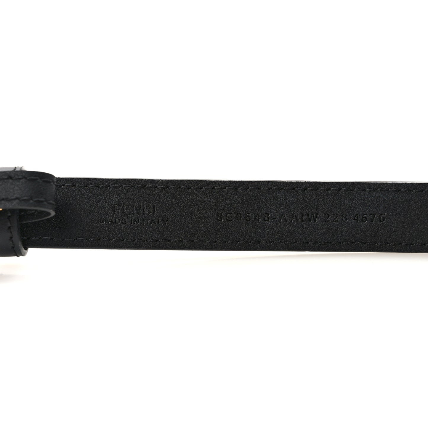 Vitello King FF 2CM Belt 80 32 Black