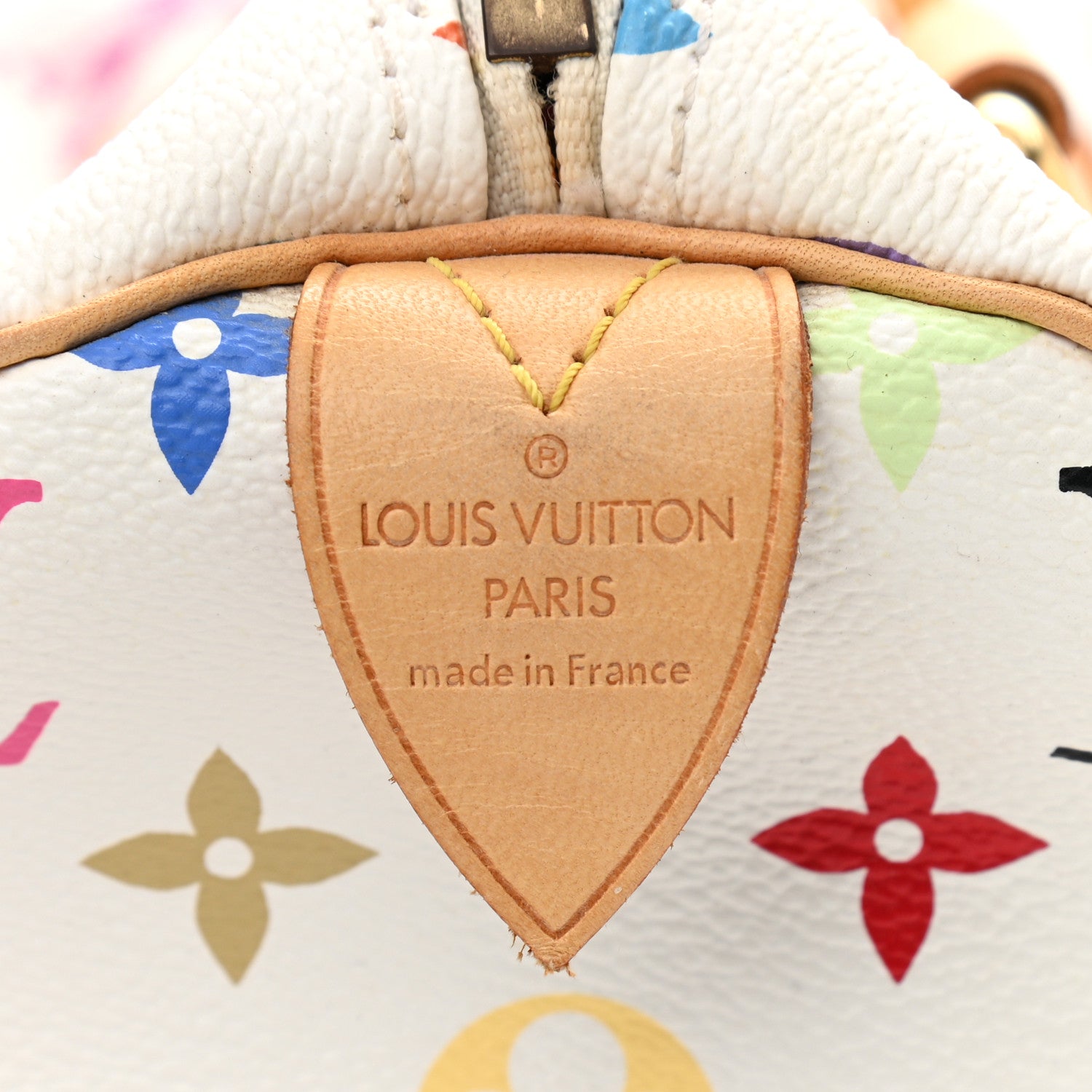 Louis Vuitton Monogram Multicolor Speedy 30 White 6 of 14
