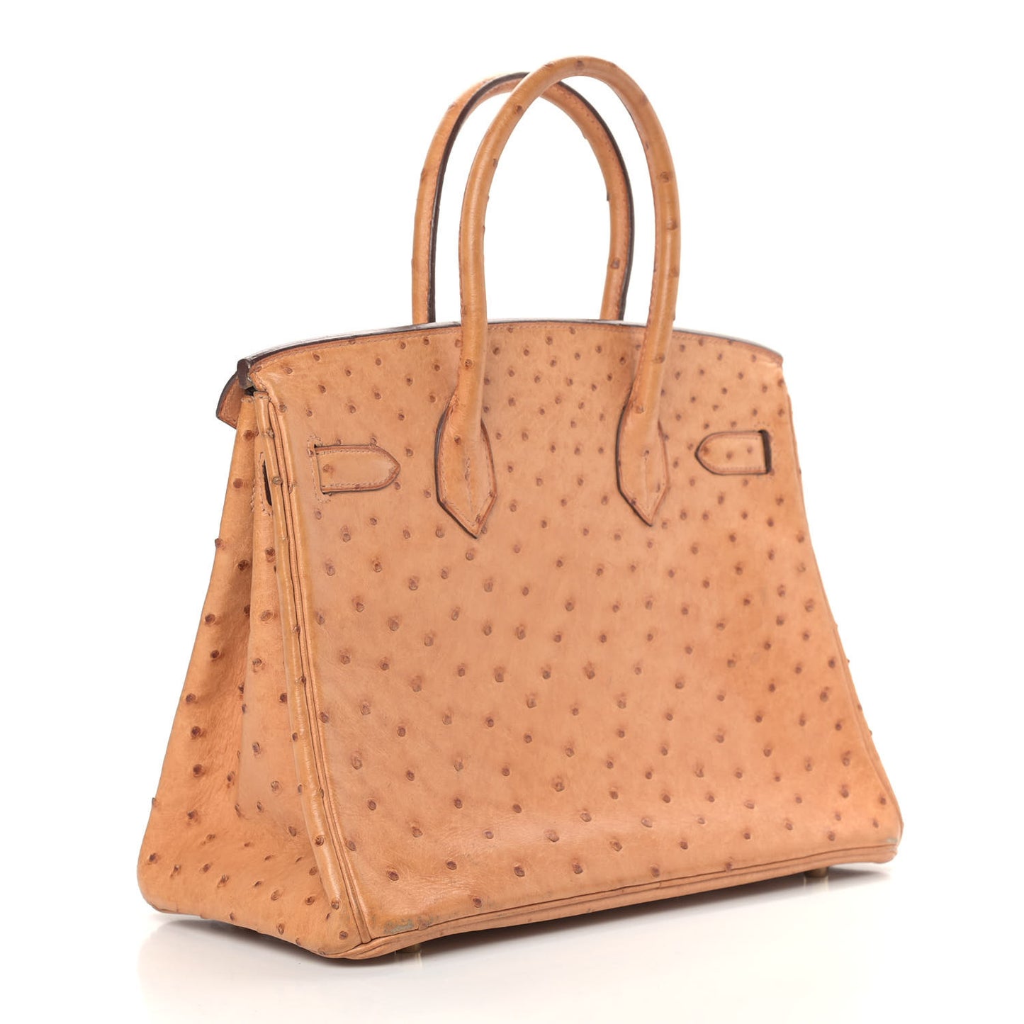 Ostrich Birkin 30 Sable