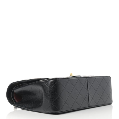 Chanel Caviar Quilted Jumbo Double Flap Black 4 of 10