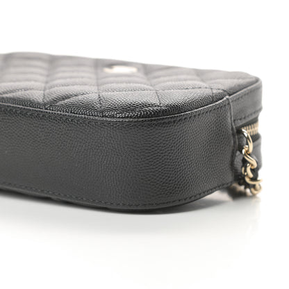 Chanel Caviar Quilted Vanity With Chain Black 10 of 11