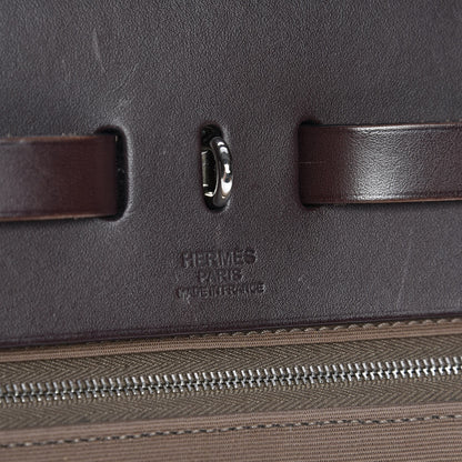 Hermes Toile Vache Hunter Herbag Zip 39 MM Etoupe Ebene 11 of 12