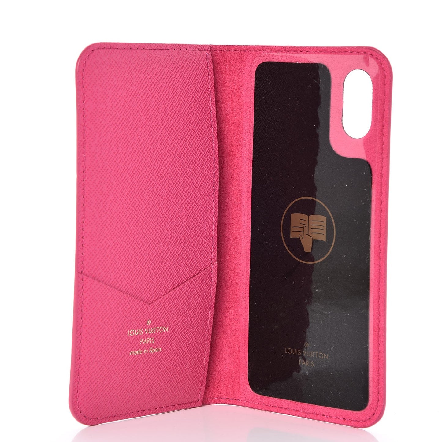 Monogram iPhone X Folio Case Rose