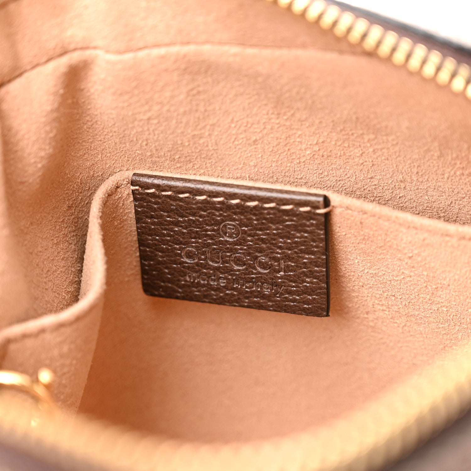 Gucci GG Supreme Monogram Web Mini Ophidia Shoulder Bag Brown 6 of 11
