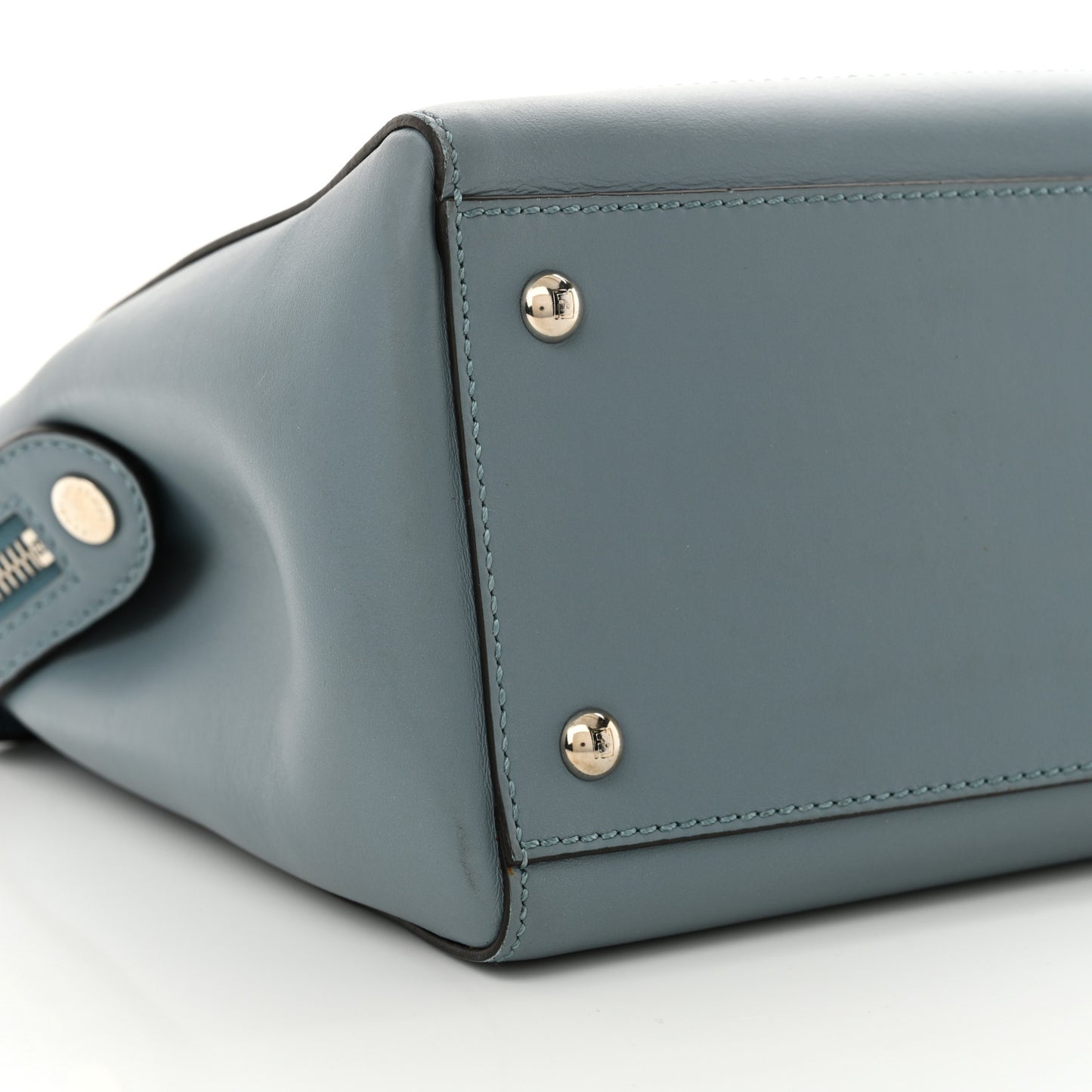 Vitello Baltico Dolce DotCom Satchel Blue