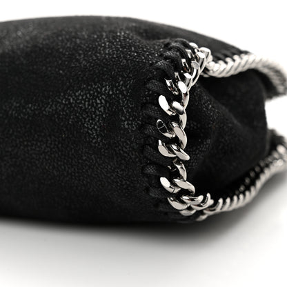 Stella McCartney Shaggy Deer Mini Falabella Fold Over Tote Black 10 of 10