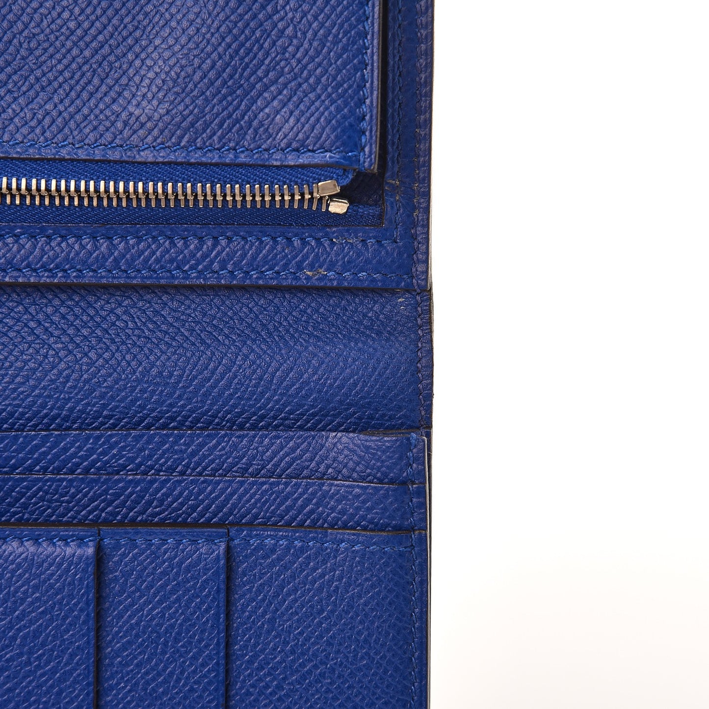 Epsom Bearn Gusset Wallet Bleu Electrique