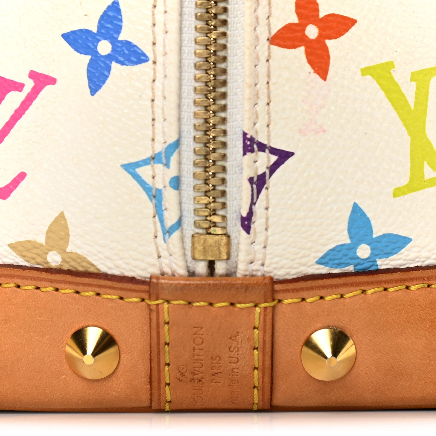 Monogram Multicolor Alma White