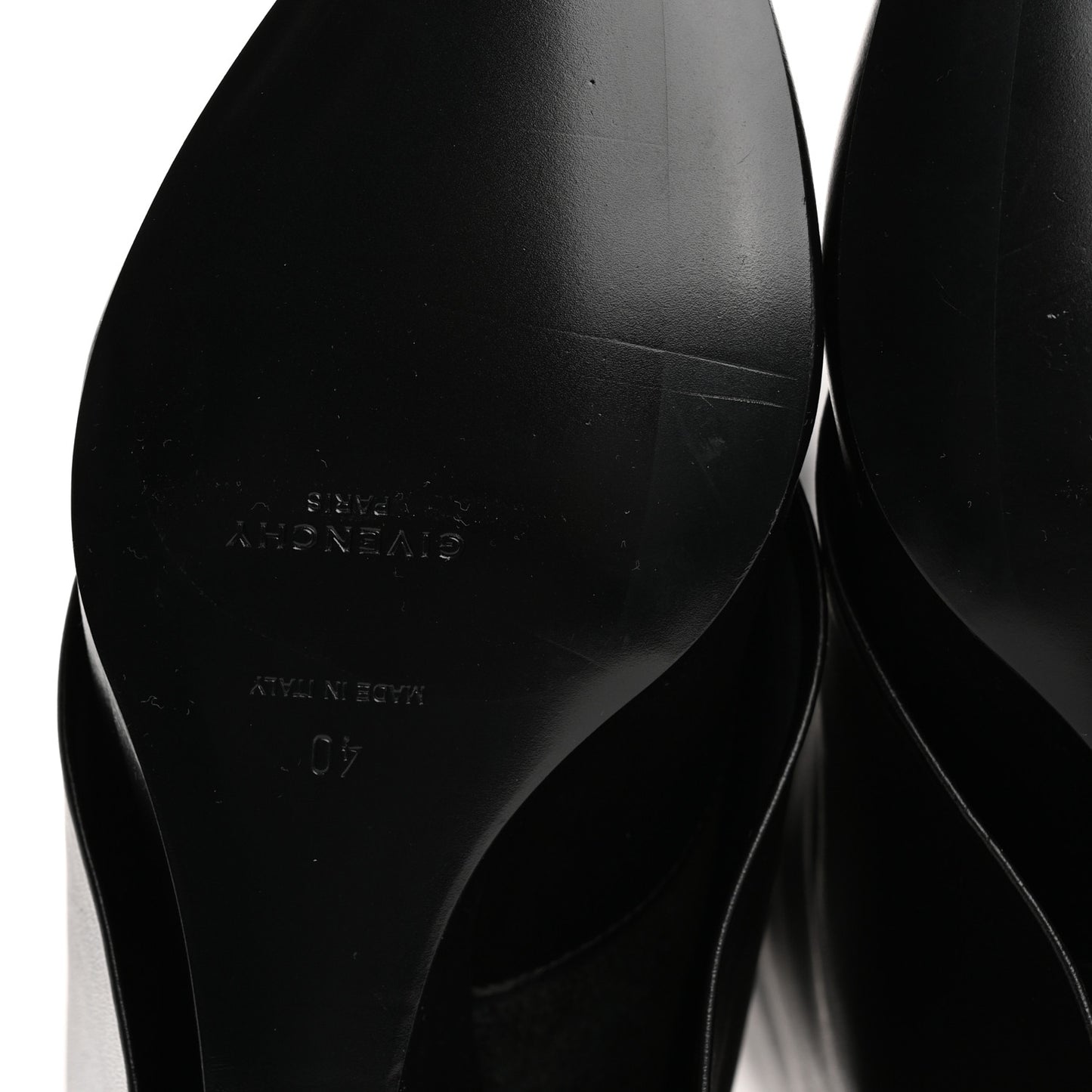 Calfskin Shark Lock Pant Boots 40 Black