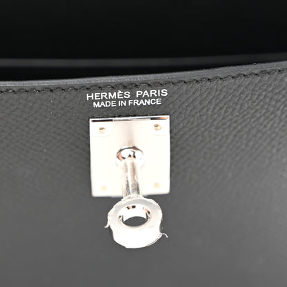 Hermes Epsom Mini Kelly Sellier 20 Black 6 of 11