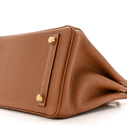 Hermes Togo Birkin 25 Gold 10 of 13