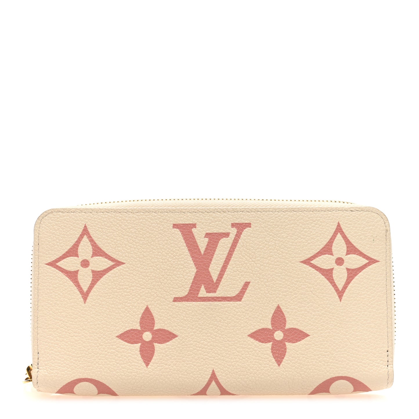 Empreinte Monogram Giant Zippy Wallet Creme Bois De Rose