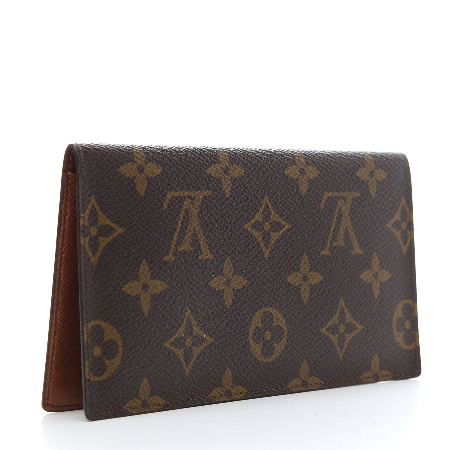 Louis Vuitton Monogram Simple Checkbook Holder Wallet 3 of 7